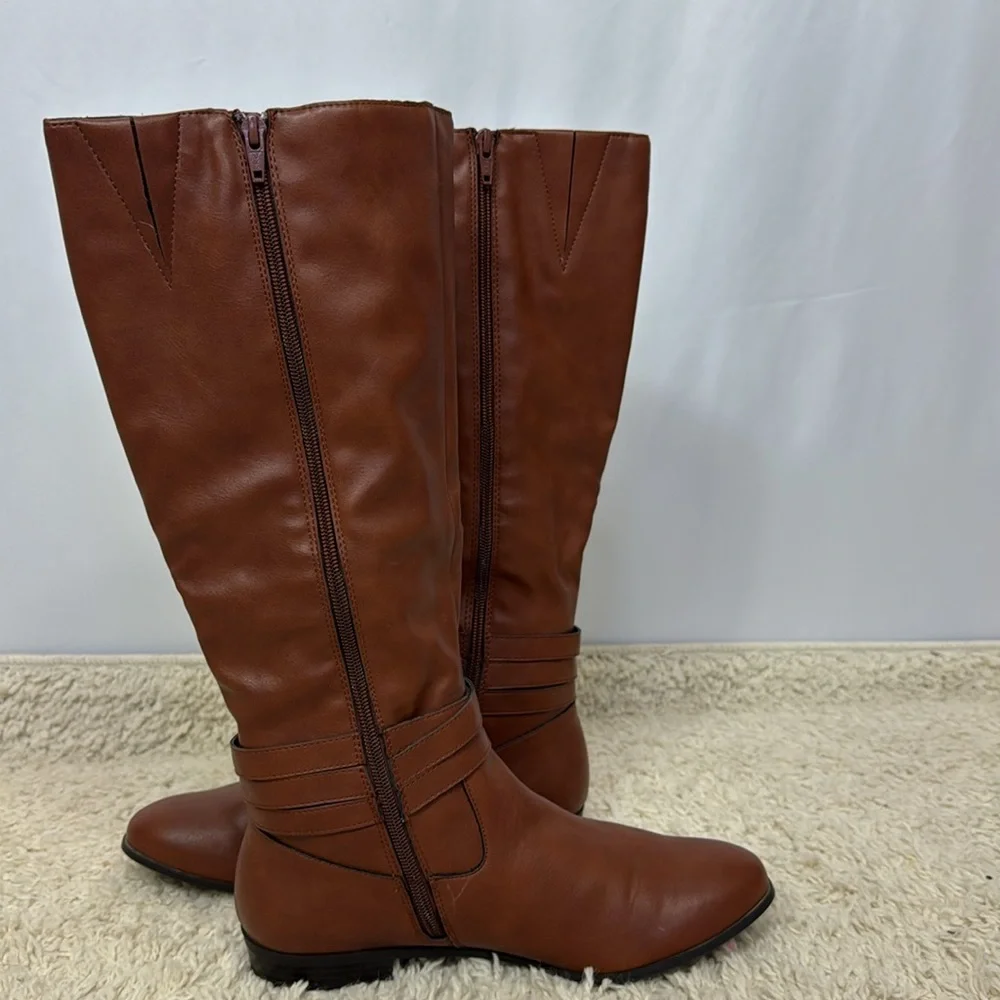 Style & Co Boots Size 8.5 Brown‎ Women’s
